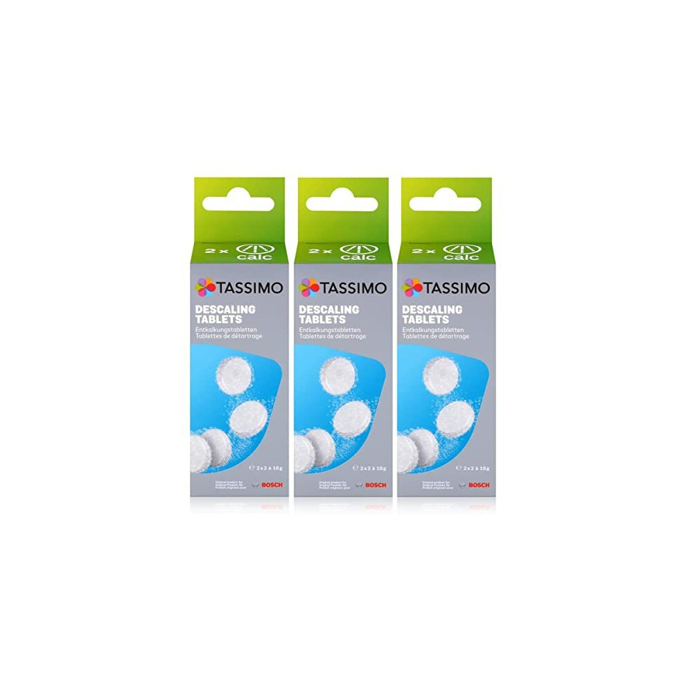 Tassimo Bosch Descaling / Decalcifying Tablets (pack of 3)