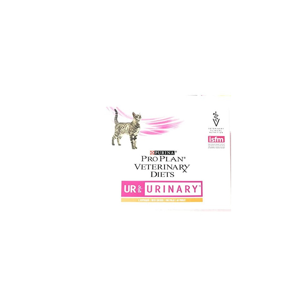 PRO PLAN VETERINARY DIETS UR Urinary Wet Cat Food Chicken 10x85g