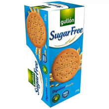 Gullon Sugar Free Digestives Biscuits 245g (Pack of 3)