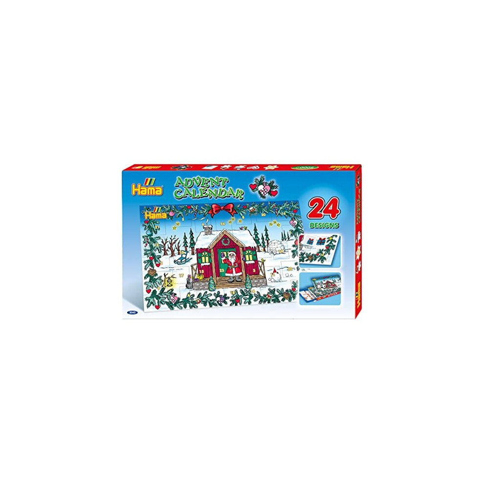 Hama 10.3040 Advent Calendar, Multicolour