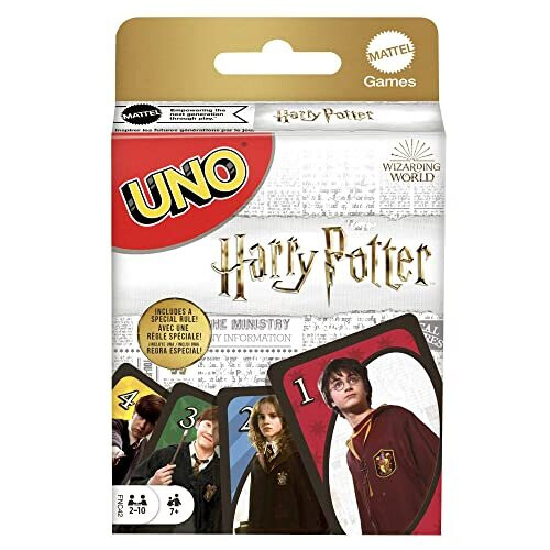 UNO Harry Potter Card Game, MovieThemed Collectors Deck of 112 Cards