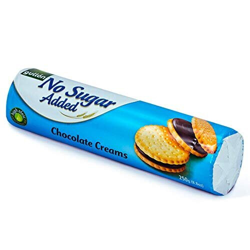 Gullon No Added Sugar Chocolate Creams Biscuits x 5 Packs
