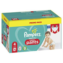 Pampers 81717470 Baby-Dry Pants Nappy Pants White