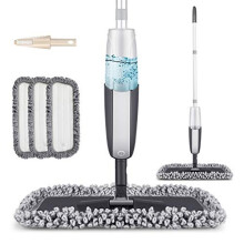 Spray Mop for Floor Cleaning - MANGOTIME Microfibre Floor Mop Dry Wet Mop for Laminate Wooden Hard Floor Tile Vinyl LVT Floors Kitchen Mop with 3