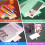 LEOBRO Plastic Wallets A4, 12 Pack A4 Folders 6 Colours, Document Wallets Folders with Pocket, Document Folder with Snap Button and 20 White Label 7