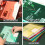 LEOBRO Plastic Wallets A4, 12 Pack A4 Folders 6 Colours, Document Wallets Folders with Pocket, Document Folder with Snap Button and 20 White Label 3