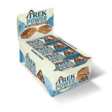 TREK Protein Power Bar Millionaire Shortbread - Plant Based - Gluten Free - Vegan Snack - 55g x 16 bars