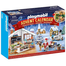 Playmobil Christmas 71088 Advent Calendar: Christmas Baking, Includes Toy Bakery and Cookie Cutters, Christmas Toys for Children Ages 4+