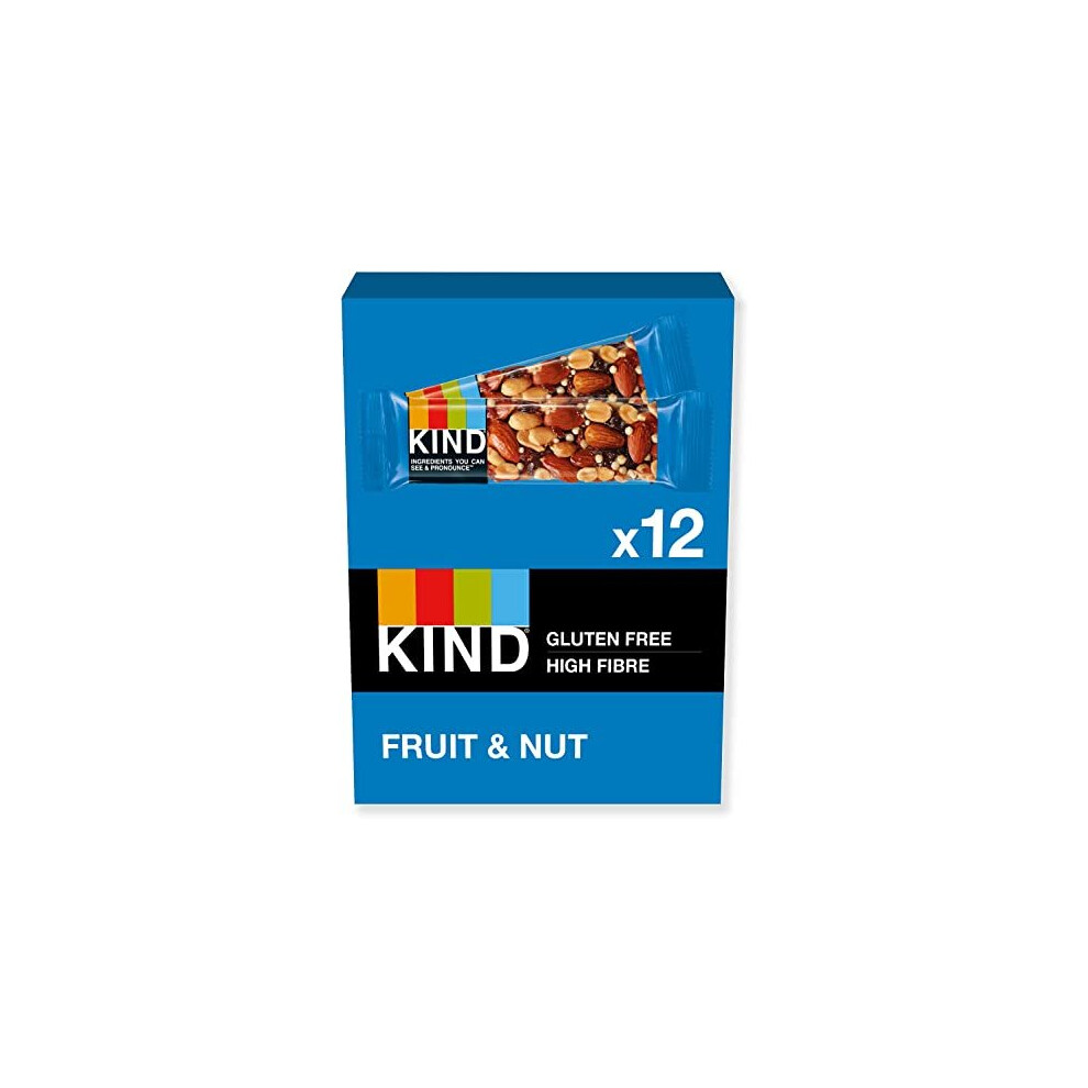 KIND Bars, Gluten Free Snack Bars, Fruit & Nut, 12 Bars