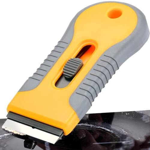 Glass hob Oven Cleaning Tool Non Scratch with 15 Spare Replacement for