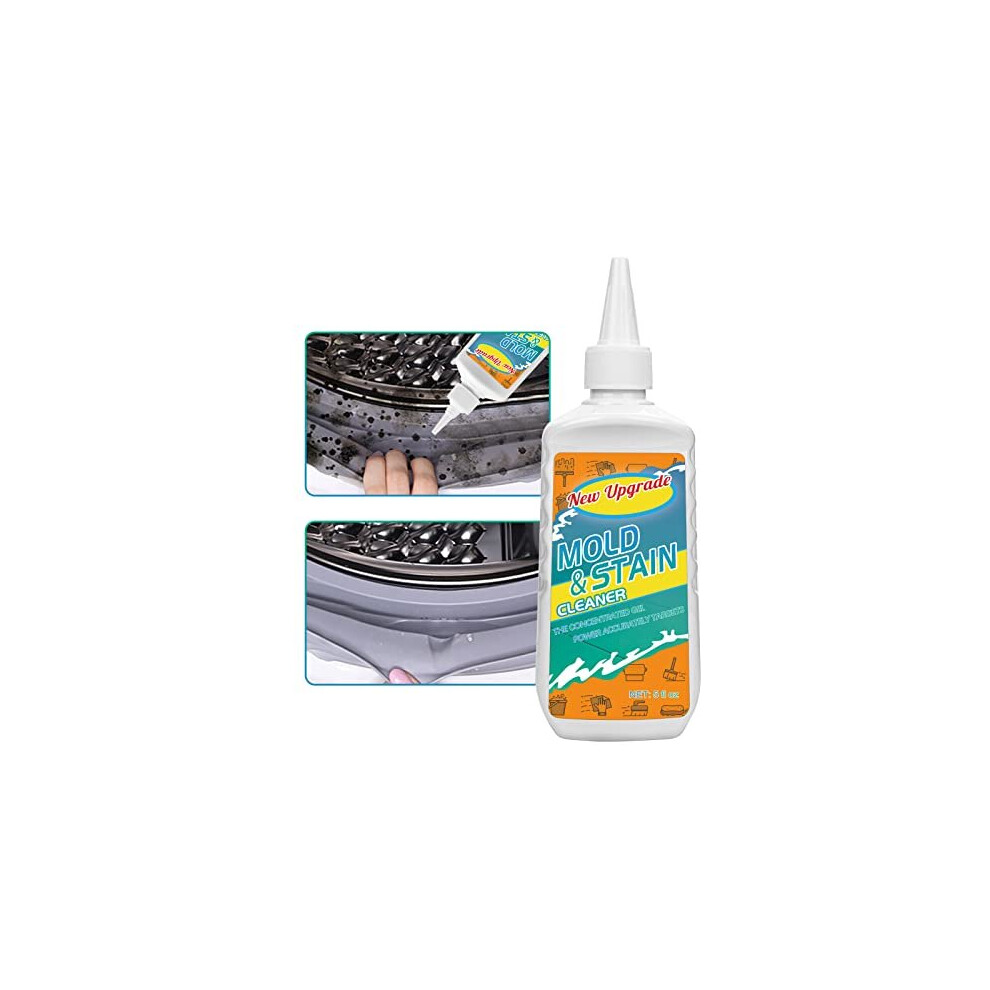 Sugemur Mould Remover, Large Capacity Mould Remover Gel, Household Mildew Removal, Mould and Mildew Cleaner for Toilet Washing Machine Seal Bathroom