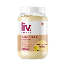 Liv.Smart by USN Slim Madagascan Vanilla 550g - High Protein (21g) Meal Replacement Shake & Weight Loss Support - Low in Sugar & Suitable for
