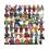 48PCS DC Marvel Superheroes Minifigures Παιχνίδια Fit Lego 2