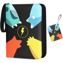 400 Card Spots for Pokemon Cards Binder Album Book Game Card Collector