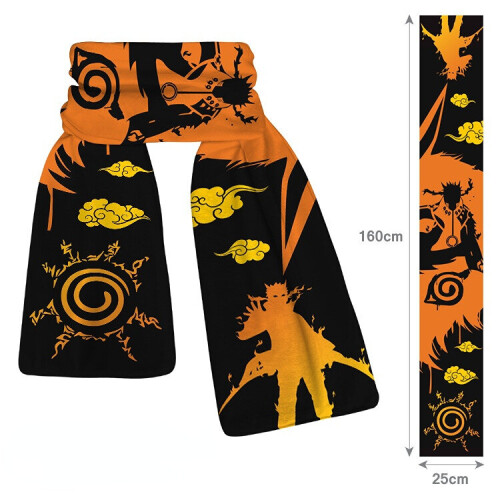 (I) NEW'C Naruto Pattern Scarf Warm Winter Neck Shawl Wrap