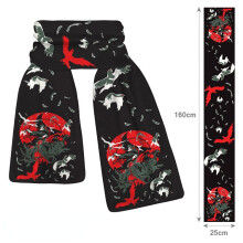 (H) NEW'C Naruto Pattern Scarf Warm Winter Neck Shawl Wrap