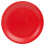 URBN-CHEF (Red) 6 Pcs Unbreakable Reusable Coloured Plastic Dinner Plates Kids Party Tableware 1