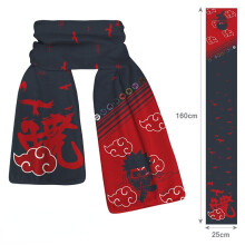(N) NEW'C Naruto Pattern Scarf Warm Winter Neck Shawl Wrap
