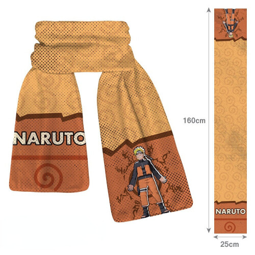 (Q) NEW'C Naruto Pattern Scarf Warm Winter Neck Shawl Wrap
