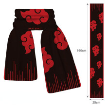 (M) NEW'C Naruto Pattern Scarf Warm Winter Neck Shawl Wrap