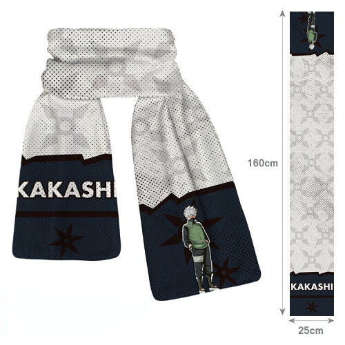 (S) NEW'C Naruto Pattern Scarf Warm Winter Neck Shawl Wrap