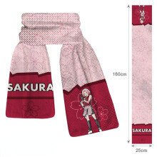 (R) NEW'C Naruto Pattern Scarf Warm Winter Neck Shawl Wrap