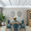 (L9(800X630mm)) Decorative Scalloped Wall Mirror Frameless 6