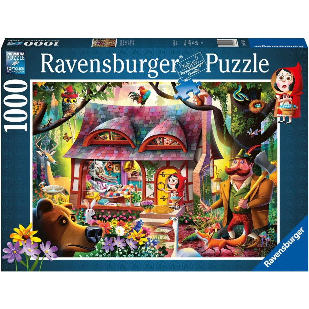 Photos - Jigsaw Puzzle / Mosaic Ravensburger Jigsaw Puzzle - COME IN, RED RIDING HOOD... - 1000 Pieces 17462 