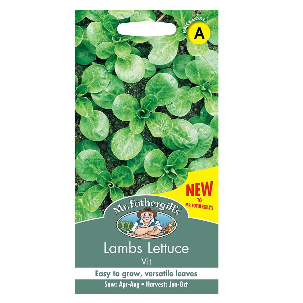 Mr Fothergill's Lambs Lettuce Seeds Grow Your Own Garden Vegetables Vit