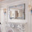 (L(100x700mm)) Decorative Mirror Wall-Mounted with Diamond 2