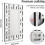 Decorative Wall Art Mirror Grecian Venetian Mirror Horizontal Vertical 7