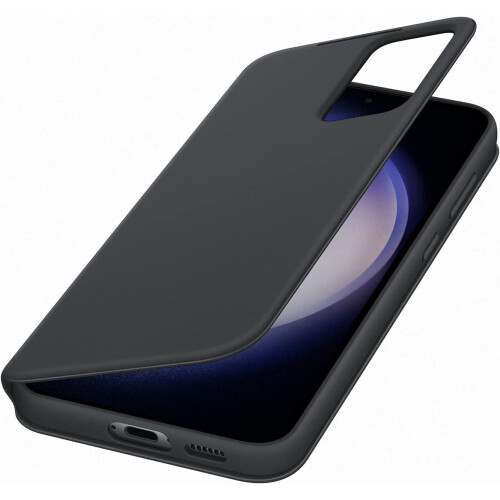 Samsung Genuine Samsung Galaxy S23+ Smart Clear View Wallet Case - Black