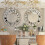 80cm Round Sunburst Wall Mounted Silver Glass Decorative Mirror 5