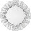 80cm Round Sunburst Wall Mounted Silver Glass Decorative Mirror 6