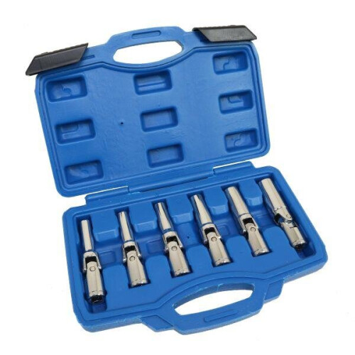 us pro US PRO Tools 6pc Short 3/8" dr Universal Joint Glow Plug Sockets Socket Set 5640 1