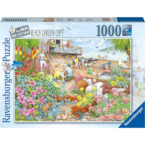 Ravensburger Jigsaw Puzzle - BEACH GARDEN CAFE - 1000 Pieces