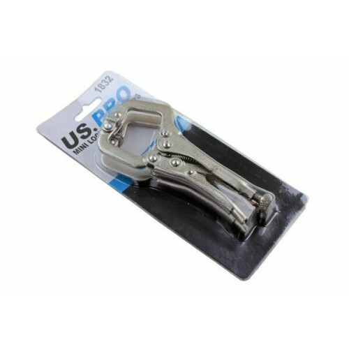 us pro US PRO Tools 2 Piece Mini Locking  C Clamp Set - C-Clamps 1832 1
