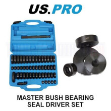 US PRO Tools Master Bush Bearing Seal Driver Set Custom Assembly Kit 6228