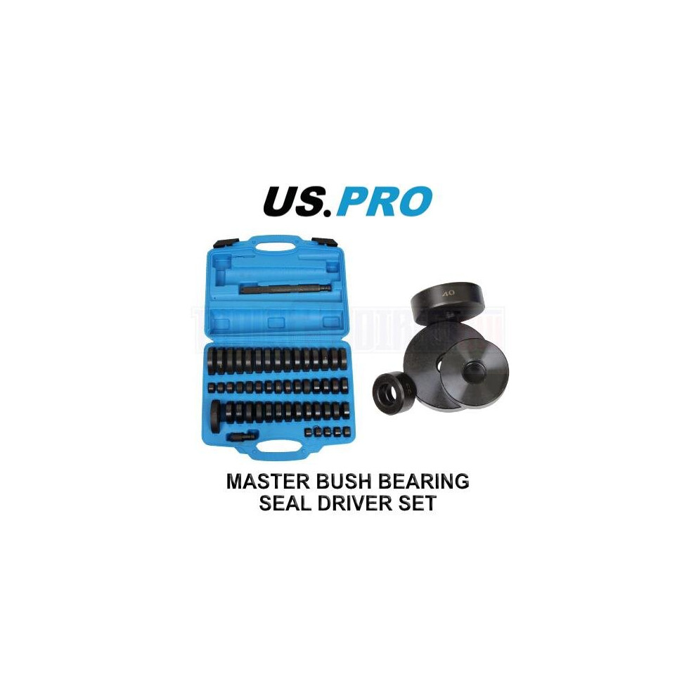 US PRO Tools Master Bush Bearing Seal Driver Set Custom Assembly Kit 6228