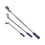 us pro US PRO Tools 3pc Extra Long Flexible Ratchet Set 1/4", 3/8" & 1/2" Drive 4207 2