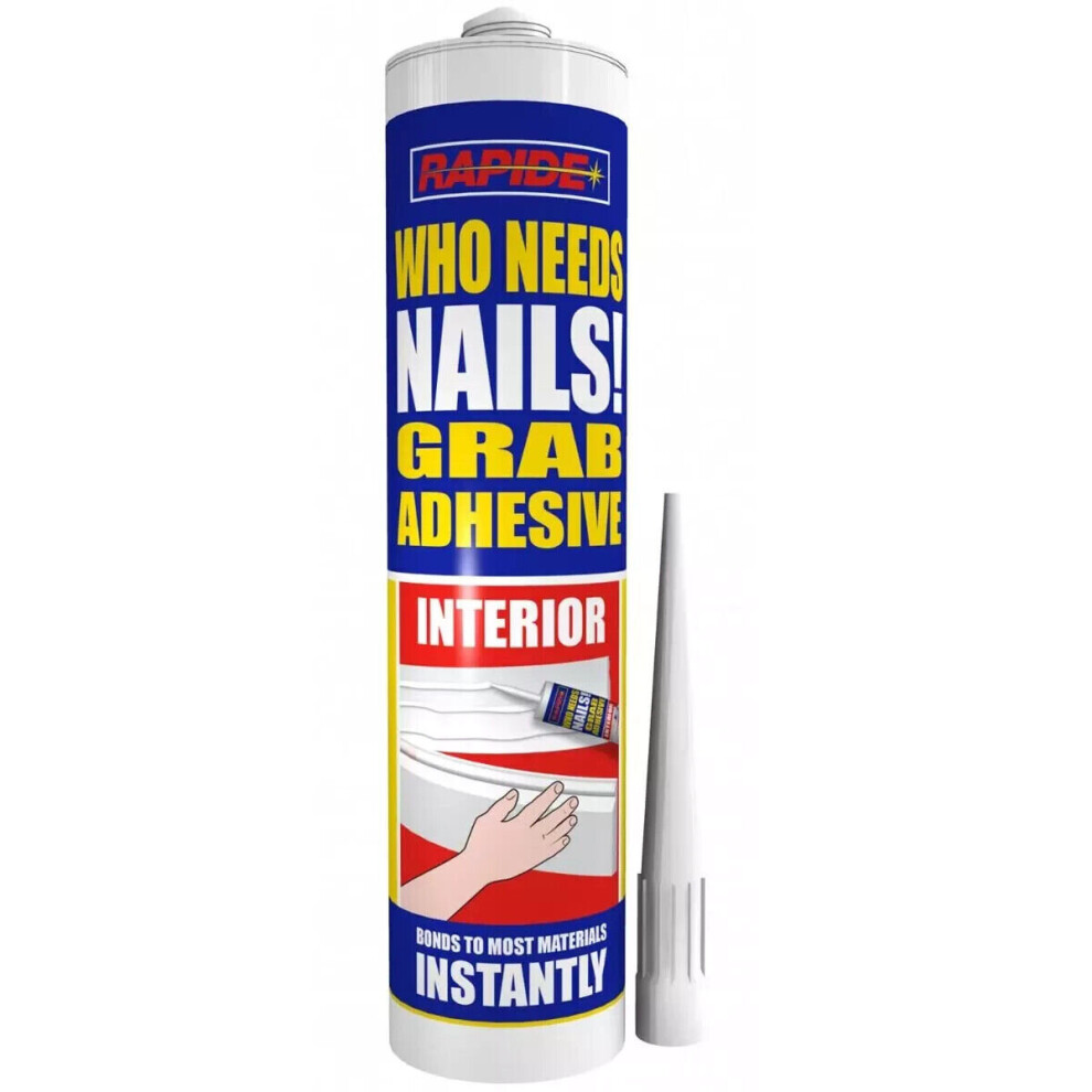 Who Needs Nails Interior Filler Strong Grab High Strength Adhesive - 260Ml 5055319567435