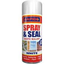 300ml White SPRAY & SEAL LEAK FIX STOP SEALANT WATERPROOF INSTANT GUTTER ROOF