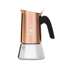 Cafeteira italiana - BIALETTI - NEW VENUS - 6 xícaras - 0,24 L - Cobre - compatível com indução