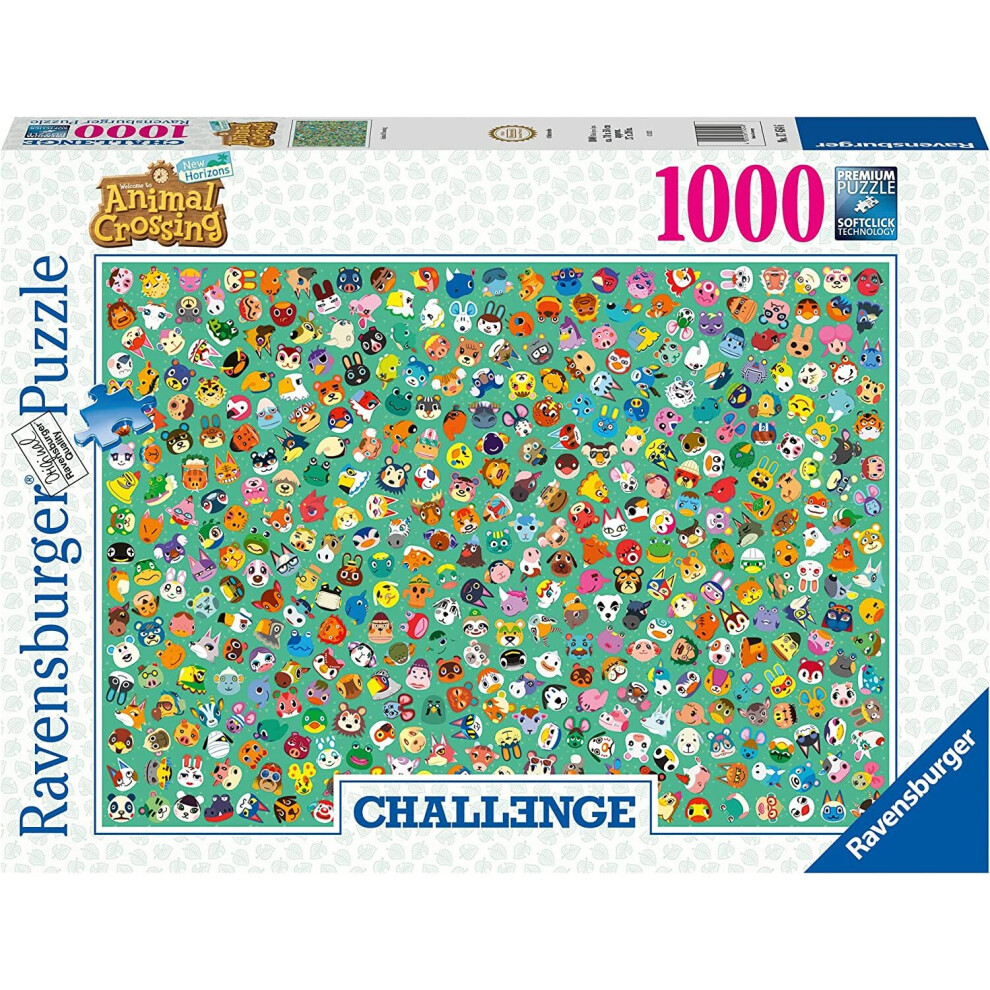 Ravensburger Jigsaw Puzzle - Challenge - Animal Crossing - 1000 Pieces