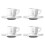 Bialetti Moka Espresso Cups (Set of 4) - White 1