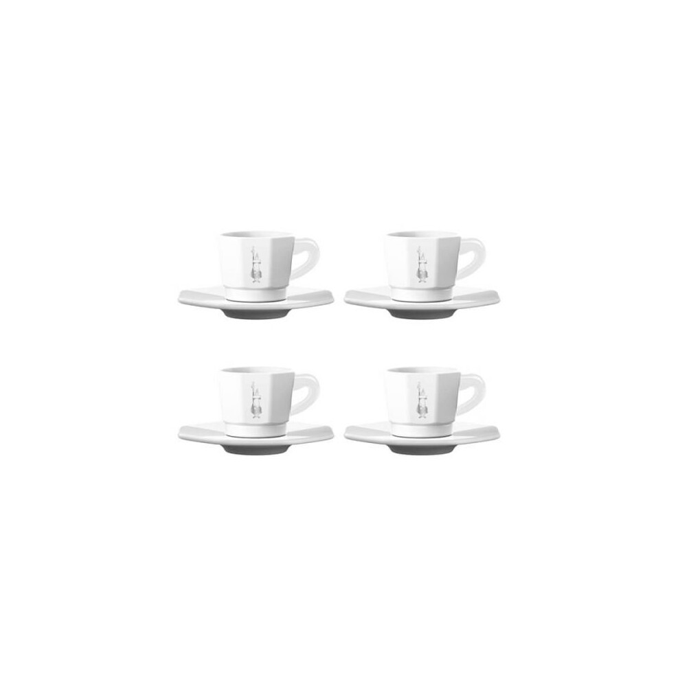 Moka Espresso Cups (Set of 4) - White