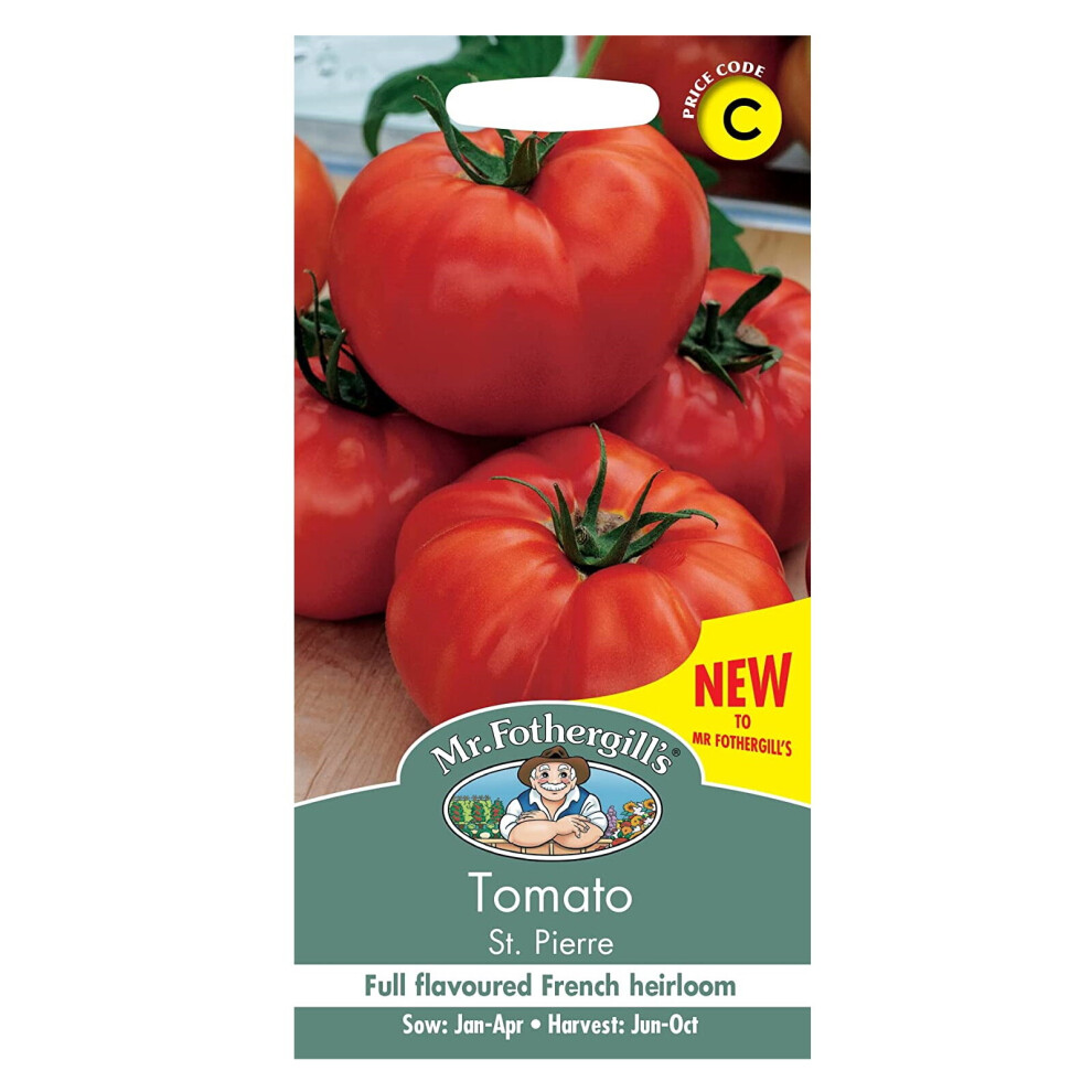 Tomato Seeds Grow Your Own Garden Vegetables St Pierre Mr Fothergill's