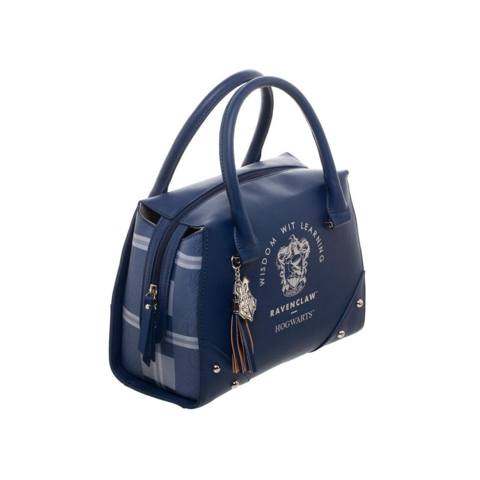 Harry Potter Ravenclaw Luxury Plaid Top Handbag