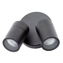 (Black) Litecraft Kenn Twin Wall Spotlight