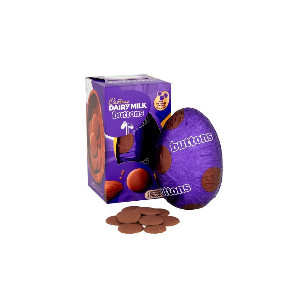 (Pack Of 12) Cadbury Dairy Milk Milk Buttons Easter Egg 96g